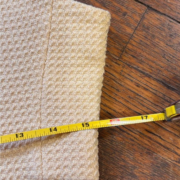 ZARA Cropped Yellow Vest Button Front Size Small - Picture 9 of 10